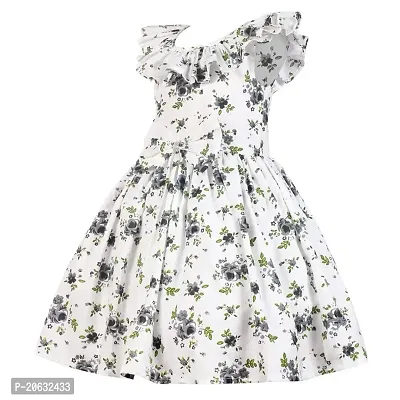 Alina-Enterprises Cotton Printed Girl's Frocks-thumb2