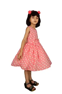 Alina-Enterprises Cotton Printed Girl's Frocks, Comfortable Dress for Girl Kid-thumb2