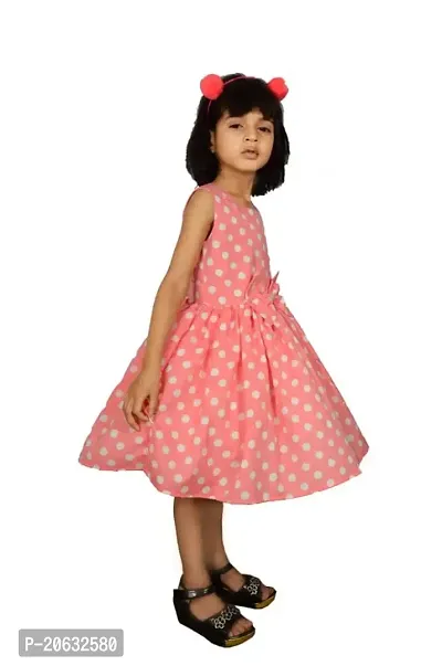 Alina-Enterprises Cotton Printed Girl's Frocks, Comfortable Dress for Girl Kid-thumb3