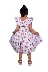 Alina-Enterprises Cotton Printed Girl's Frocks, Comfortable Dress for Girl's-thumb4