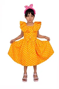 Alina Moda Frock Kids Dress for Baby Girls Age 3 to 12 Years-thumb2