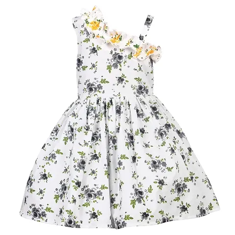 Alina-Enterprises Baby Girls Frocks Dress