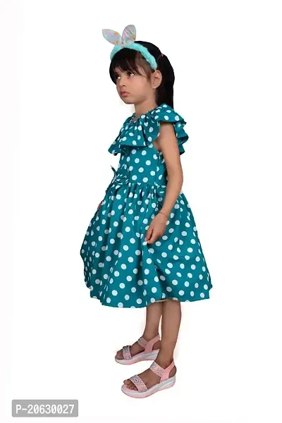 Alina Moda Frock Kids Dress for Baby Girls 3 to 12 Years (Multycolor)-thumb5