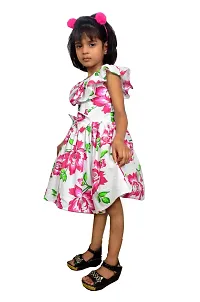 Stylish Fancy Designer Cotton Printed Frocks Dresses For Girls-thumb4