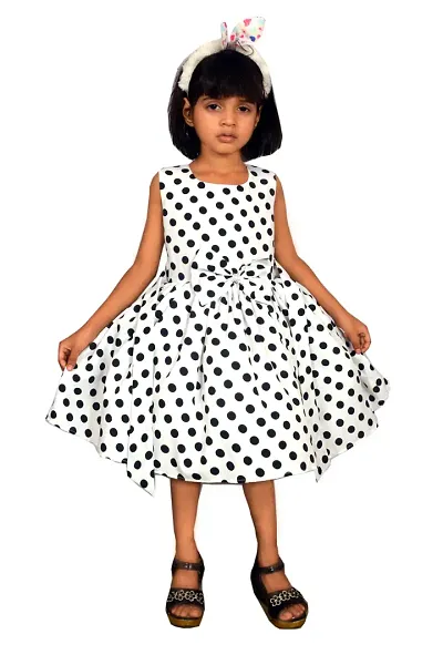 Alina-Enterprises Girl's Frocks, Comfortable Dress for Girl Kid