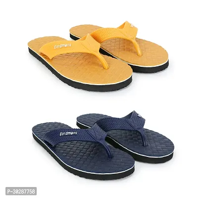 Trendy Rubber Slippers for Men Pack Of 2-thumb0