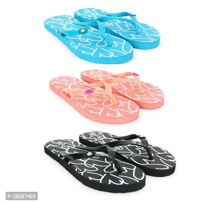 Stylish Slippers for Women Pack of 3 Pair