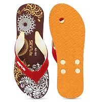 Trendy Multicoloured Printed EVA Slippers For Women-thumb1