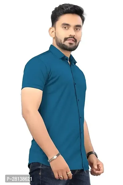 Plain Airforce Solid Shirt For Men-thumb2