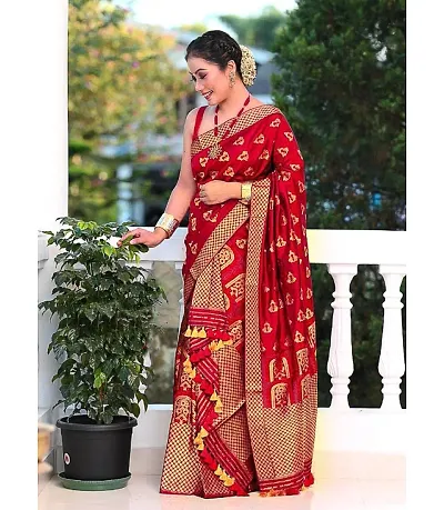 Trendy Silk Sarees With Blouse Piece