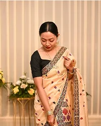 Fancy Poly Silk Saree With Blouse Piece For Women-thumb4