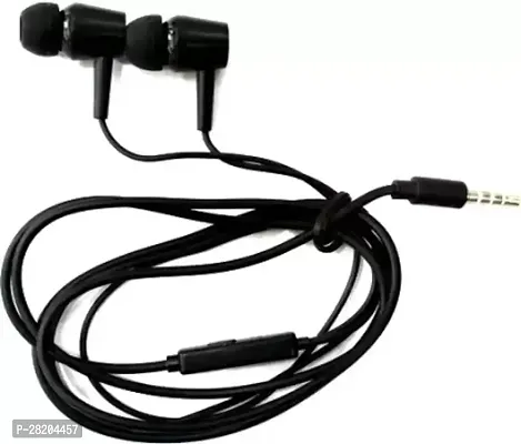 Metro Stores Realgo Vd 7 Black Best Sound Earphone Wired Headset With Mic (Black, In The Ear)-thumb0