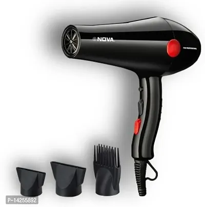 Wahepex professional salon N-V- 6130 hair dryer for women 1800 watt Black  Red