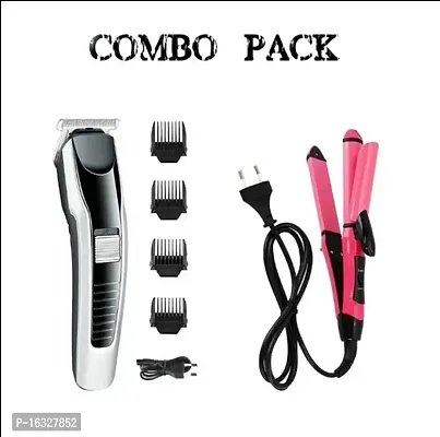 combo of Professional Salon H T C 538 Trimmer and Pink Rod-thumb0