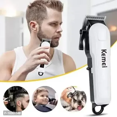 Kemei KM-809A Rechargeable Professional Electric Hair Clipper Electric Hair Trimmer , Razor Runtime: 120 min Trimmer (Multicolor)-thumb4