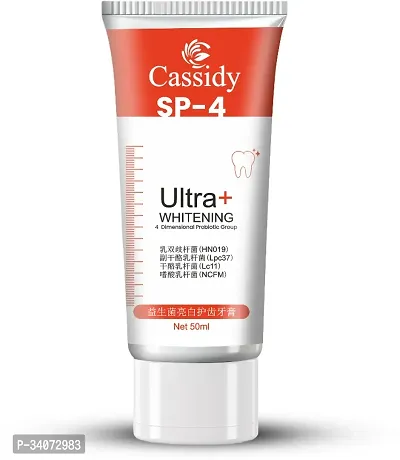 Cassidy SP-4 Ultra+ Teeth Brighting Toothpaste For Your Smile With Our Teeth Whitening Services |pack of 1-thumb0