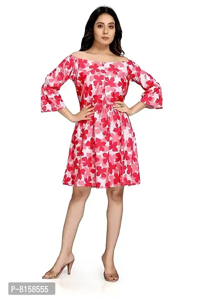 Buy Popwings Women Black Floral Prints Turtle Neck Half Sleeve Long Maxi  Dress Online at Best Prices in India - JioMart.