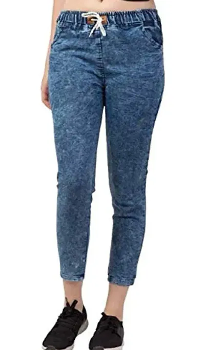 Blue Denim Mid-Rise Jeans Collection