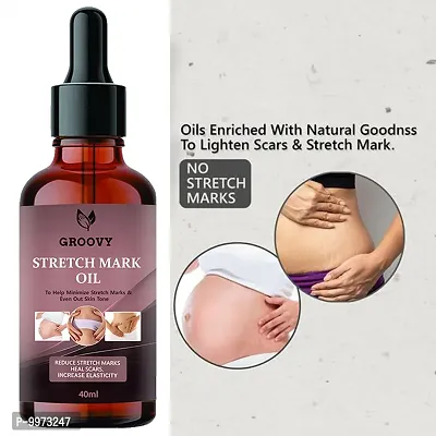 Stretch Marks Oil Stretch Mark Cream to Reduce Stretch Marks  Scars-40ml  40 ml) PACK OF 1-thumb0