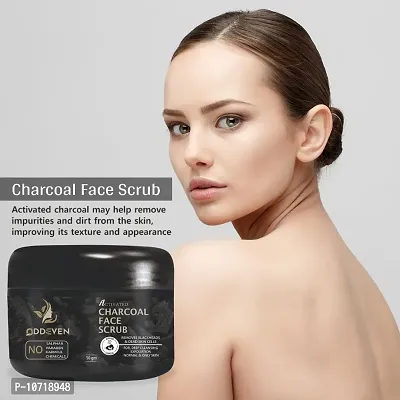 Trendy Vitamin-C And Activated Charcoal Face Scrub