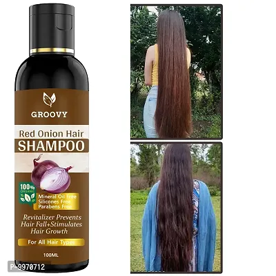 Onion Hair Shampoo With Black Seed Shampoo Extracts   Controls Hair Fall 100ml Hair Shampoo 100 ml-thumb0