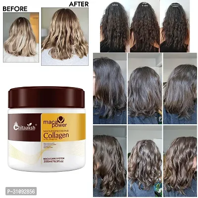 Collagen Keratin Straightened Hair Treatment Mask