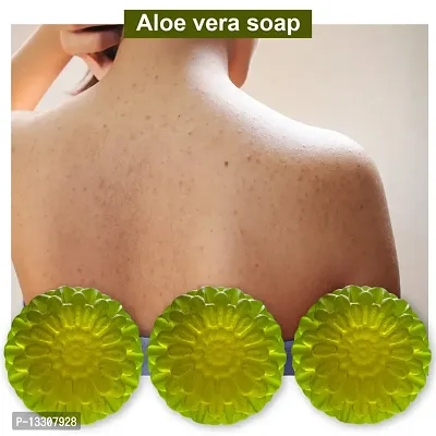 Aloe Vera Soap With Citronella Essential Oil-100 Grams Each, Pack Of 3-thumb0