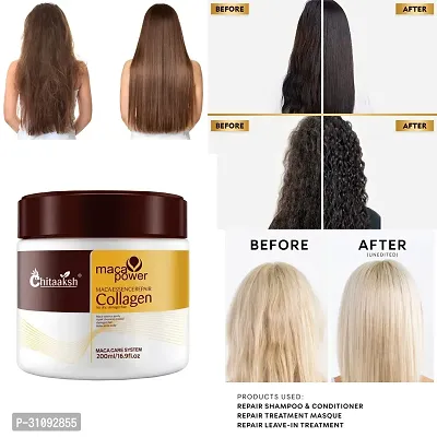 Collagen Keratin Straightened Hair Treatment Mask-thumb0