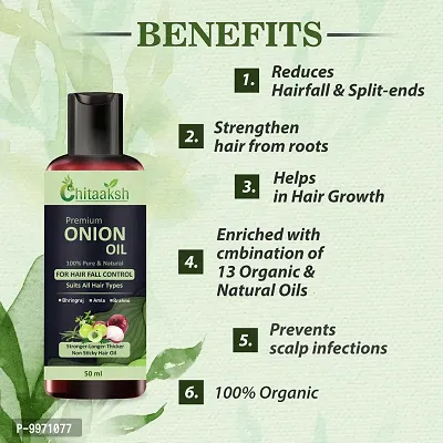 Herbal Red Onion Oil For Hair Growth Anti Hair Fall Hair Oil&nbsp;&nbsp; 50 ml-thumb2