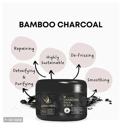 Trendy Charcoal Face And Body Scrub Scrub