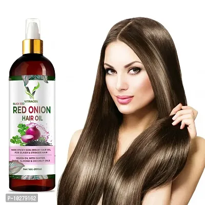 Onion Hair Oil Help For Hair Growth And Hair Fall Control For Men And Women - 200 Ml-thumb0