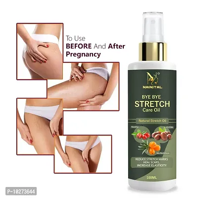 Nainital Skincare Oil For Pregnancy Stretch Marks With Argan Oil Saffron And Vitamin E Combo 100 Ml-thumb0