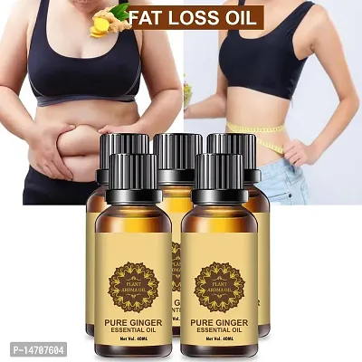 Ginger Essential Oil | Ginger Oil Fat Loss | 500% Pure Natural  Therapeutic Grade for Aromatherapy, hair growth, weight loss  Hair Lossnbsp; (40ML) (PACK OF 5)