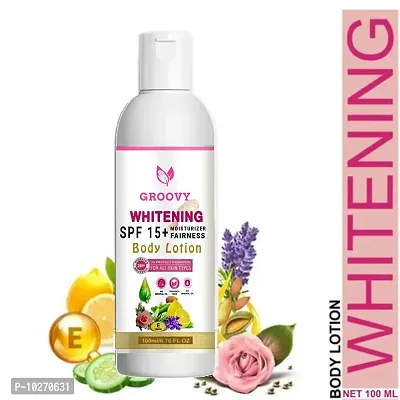 Sun Screen Protection Fairness Spf-15 And Spf-30 Body Lotion With Whitening Cream Pack Of 2-thumb2