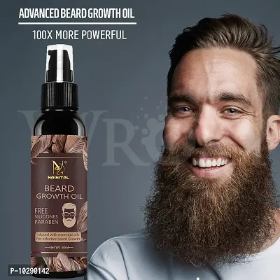 Nainital Best And Fast Beard Growth Oil 50 Ml Natural Oil Hair Oil- 50 ml-thumb0