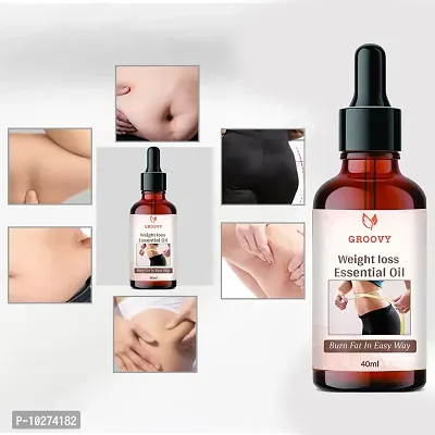 Fat Burning Oil, Slimming Oil, Fat Burner Fat Burning ,Fat Go, Fat Loss, Body Fitness Anti Ageing Oil For Men Women Slim Herbs Fat Burning Oil For Stomach, Hips, Thighs, Body - For Men And Women--thumb0