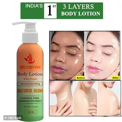 R All Type Of Skin 3 Layers Body Lotion Anti Aging, Glowing Skin - 100 Ml