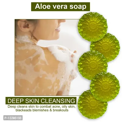 Aloe Vera Detoxifying Bathing Bar -100 Grams Each, Pack Of 5