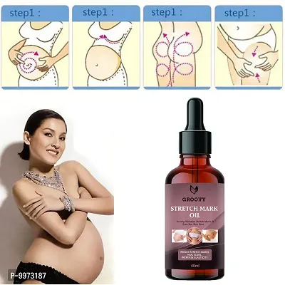 Stretch Marks Oil Ayurvedic Body Massage Bio Oil for Stretch Marks  Oil for Scar Removal  Aging  Wrinkled Skin  40 ml)-thumb0