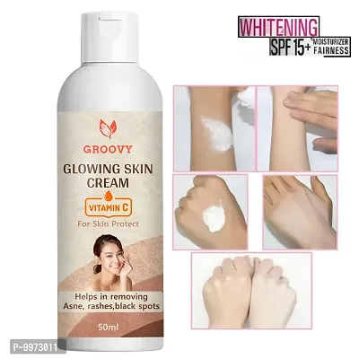 Whitening Body Lotion On SPF15+ Skin Lighten   Brightening Body Lotion Cream   50 ml) Pack Of 1-thumb0