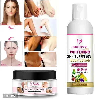 &nbsp;Sun Skin protection : skin ultra brightening : for all type of skin body lotion anti aging Long Lasting Moisturization For Healthy   Glowing Skin  100 ml) pack of 1 with whitening cream-thumb0