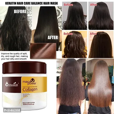 Collagen Keratin Straightened Hair Treatment Mask-thumb0