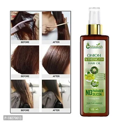 Onion Oil For Hair Ayurvedic Bhringraj Onion Hair Oil For Men Women 100 Ml Hair Oil- 100 Ml-thumb0