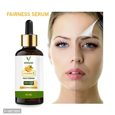 Vitracos 15% Vitamin C Face Serum With Mandarin For Glowing Skin All Skin Types - 45 Ml