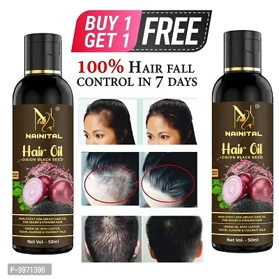 Hair oil  Herbal Hair oil Blend of Natural Oils for Increase hair growth  dandruff control   to stop hair fall&nbsp;BUY 1 GET 1 FREE-thumb0