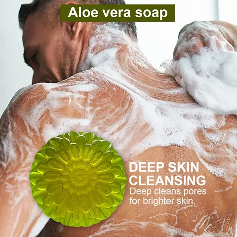 Aloe Vera Soap For Deep Cleansing -100 Grams