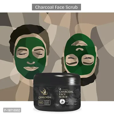 Trendy Activated Bamboo Charcoal Face Scrub 100 % Natural And Preservative Free Scrub