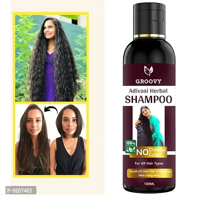 Adivasi kasturi shampoo for hair regrowth (pack of 1)  (100 ml)