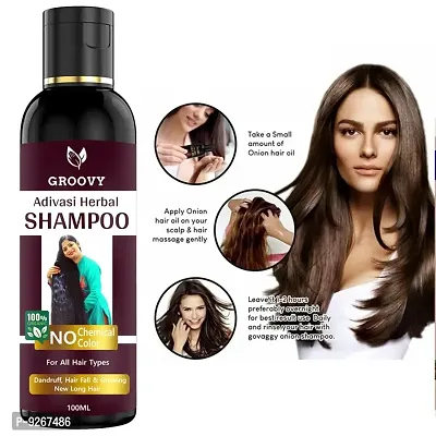 Adivasi Neelambari Medicine Ayurvedic Herbal Anti Hair fall/Anti Dandruff  100ml Hair shampoo (100 ml)