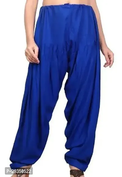 Fabulous Blue Cotton  Salwars For Women-thumb0